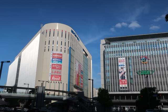 Pemandangan kota Fukuoka